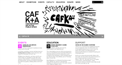Desktop Screenshot of cafka.org